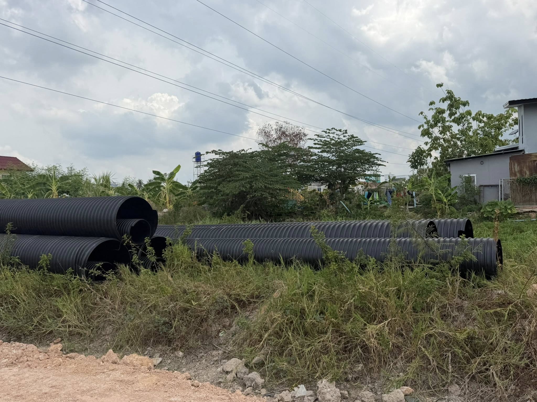 ภาพผลแลปท่อ SRPE สำหรับยืนยันคุณภาพท่อลอนพอลิเอทิลีนเสริมเหล็ก